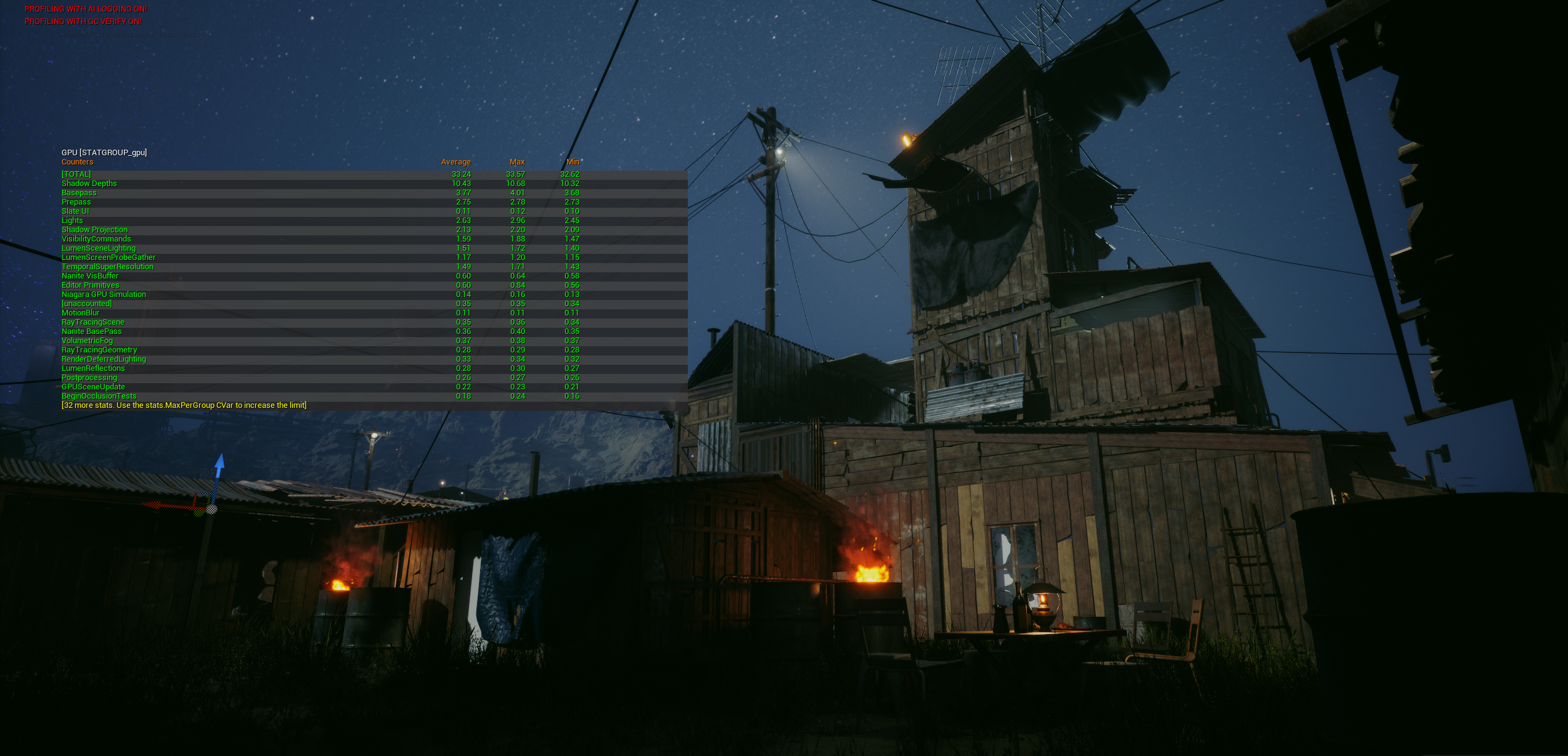 Slum area before — 36ms