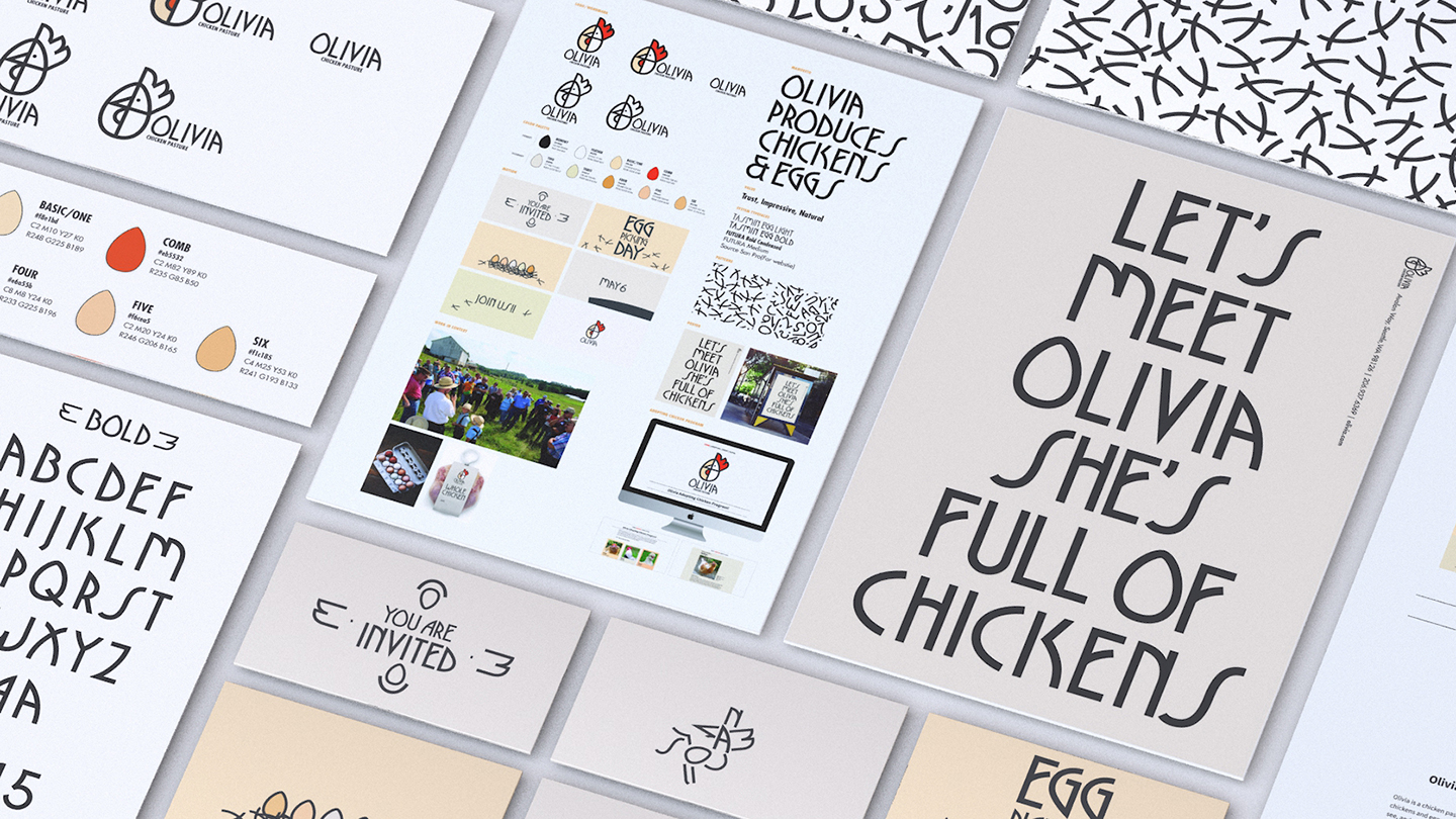 Olivia brand identity