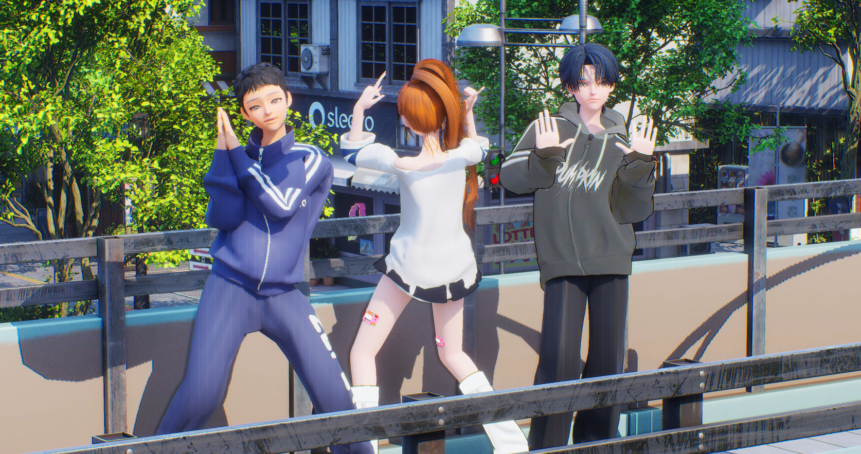 VRM PBR character rendering